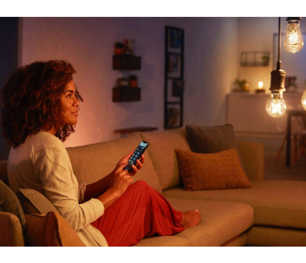 Philips Hue White Inteligentna Żarówka Filament G125 E27 - 676762 - zdjęcie 4
